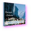 Dynamic Silence by Walpurgis Schwarzmuller—dramatic alpine scene with waterfall